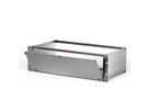 SCHROFF Kit de face avant, non blindé, avec charnière inférieure, 3 U, 84 HP, 2,5 mm, alu, anodisé