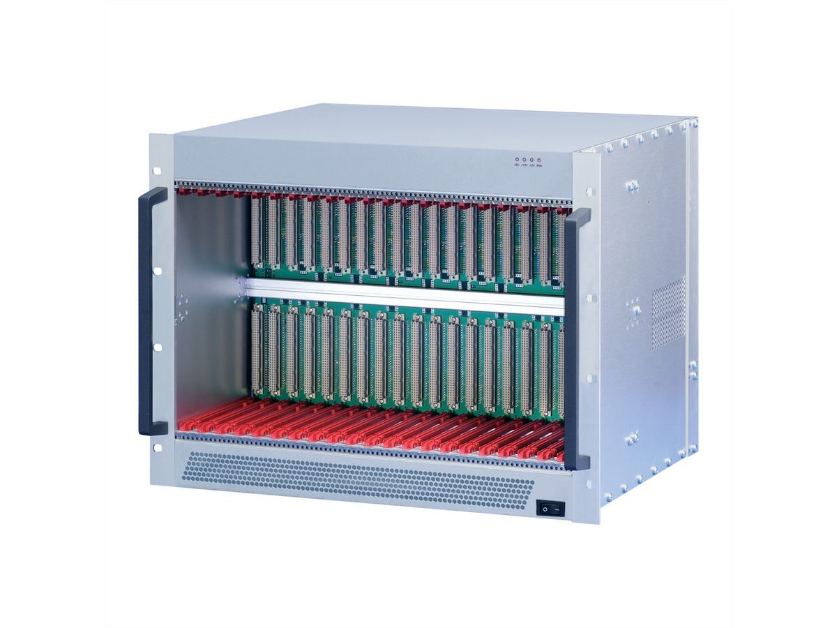 SCHROFF Système VME, 8 U, 21 slots, Open Frame PSU