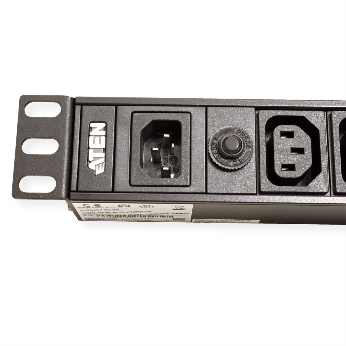 ATEN PE0112G Série PDU de base 1U 10A 12 ports