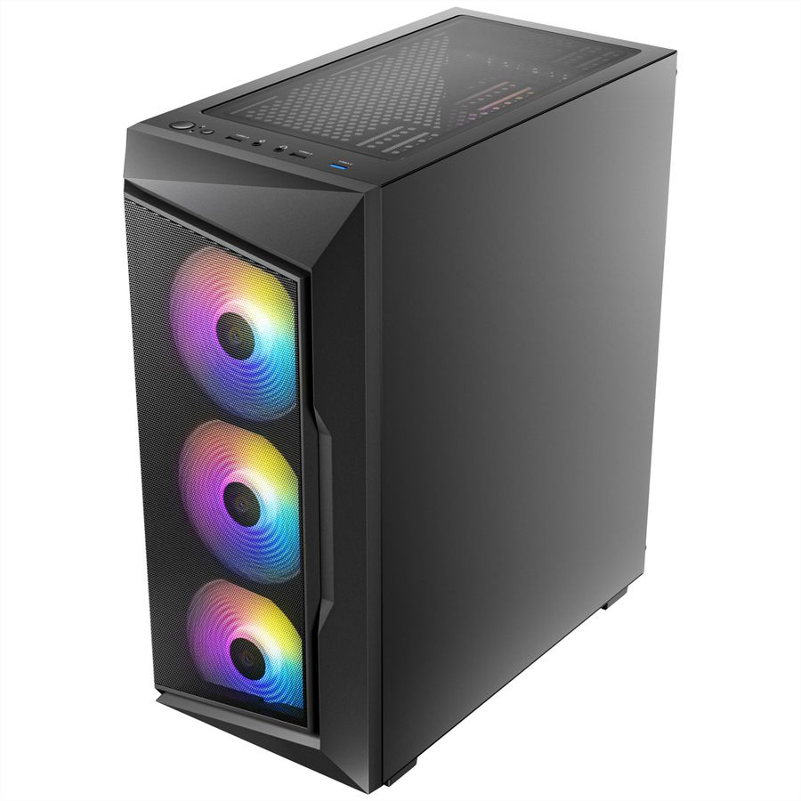 ANTEC AX61 Elite Boîtier PC Midi Tower Gaming ATX, noir