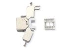 VALUE Keystone Cat.8 (Classe I), blindé, sans outil, argent