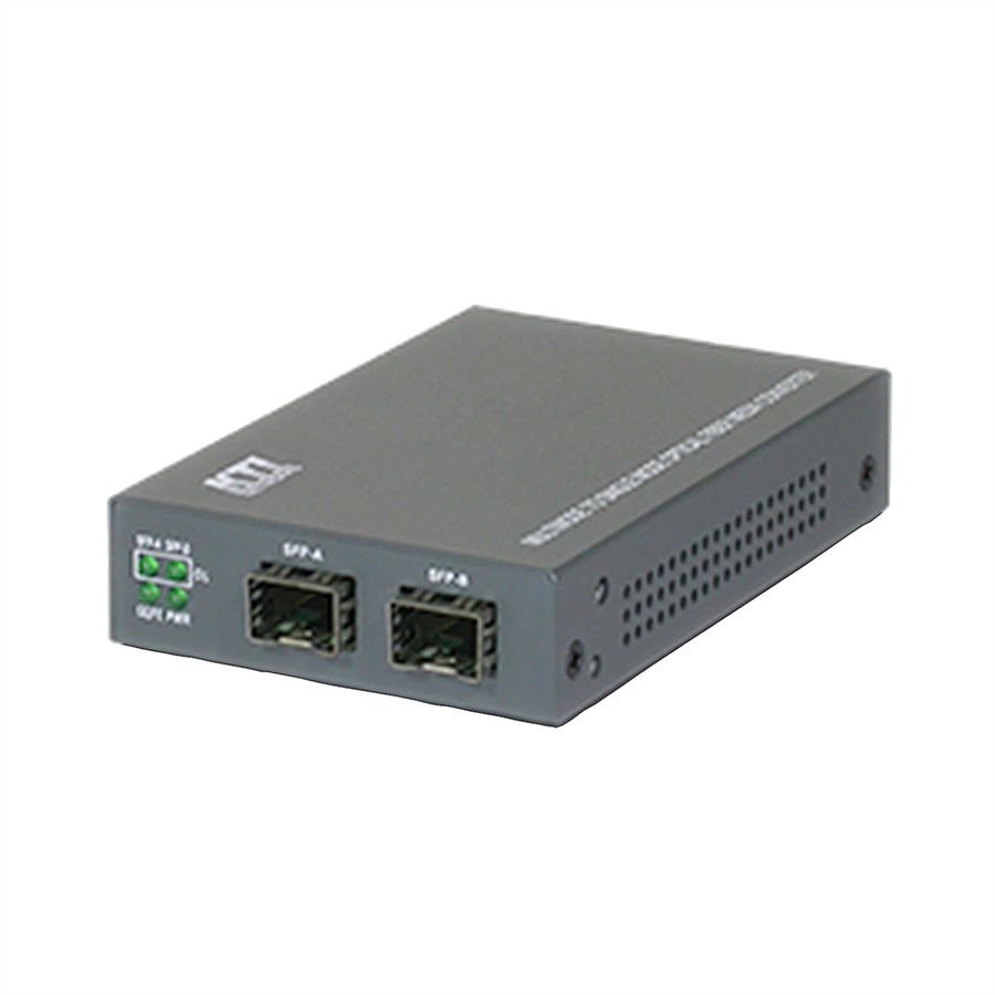 KTI Convertisseur de Média Gigabit MM vers SM 10km , KGC-311-LX