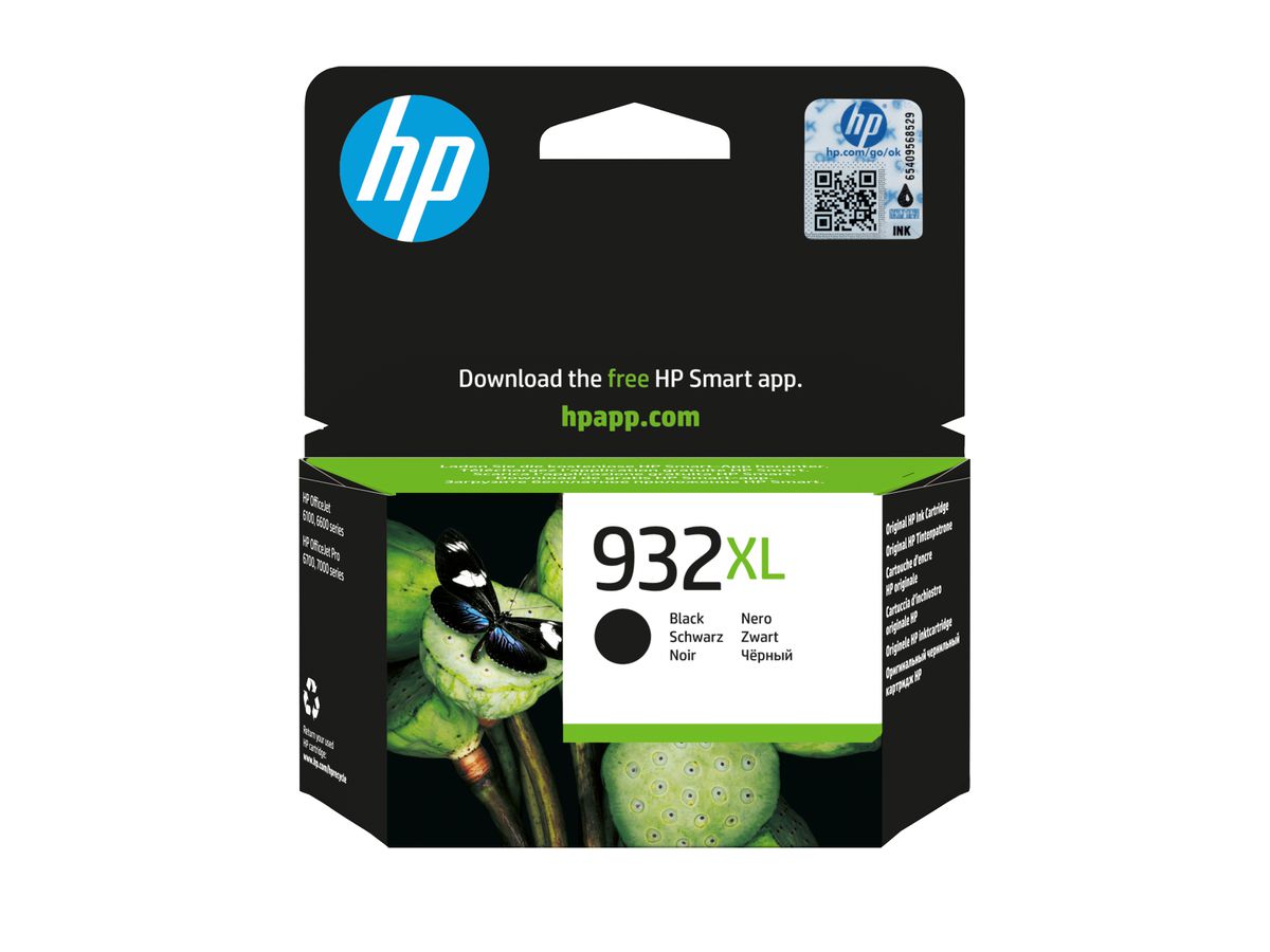 HP 932XL cartouche d'encre noir grande capacité authentique