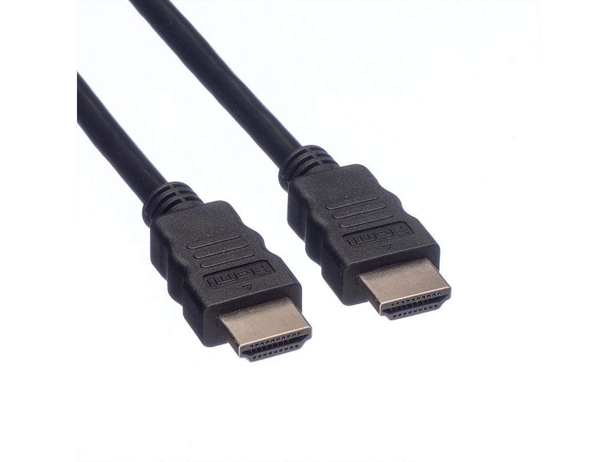 ROLINE Câble HDMI High Speed avec Ethernet, noir, 15 m