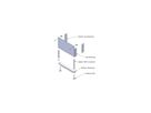 SCHROFF Kit d’accouplement de refroidisseurs 2000Hx300L