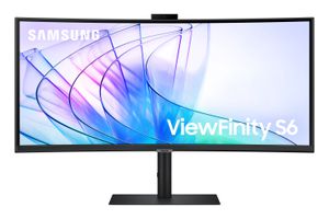 Samsung S65VC écran plat de PC 86,4 cm (34") 3440 x 1440 pixels UltraWide Quad HD LCD Noir