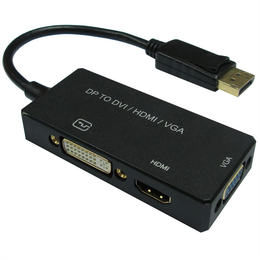 VALUE Adaptateur DisplayPort - VGA / DVI / HDMI, v1.2
