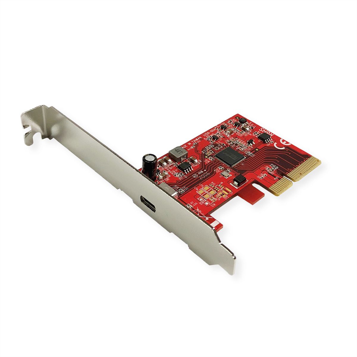 ROLINE Carte PCI-Express, USB 3.2 Gen 2x2, 1 port type C
