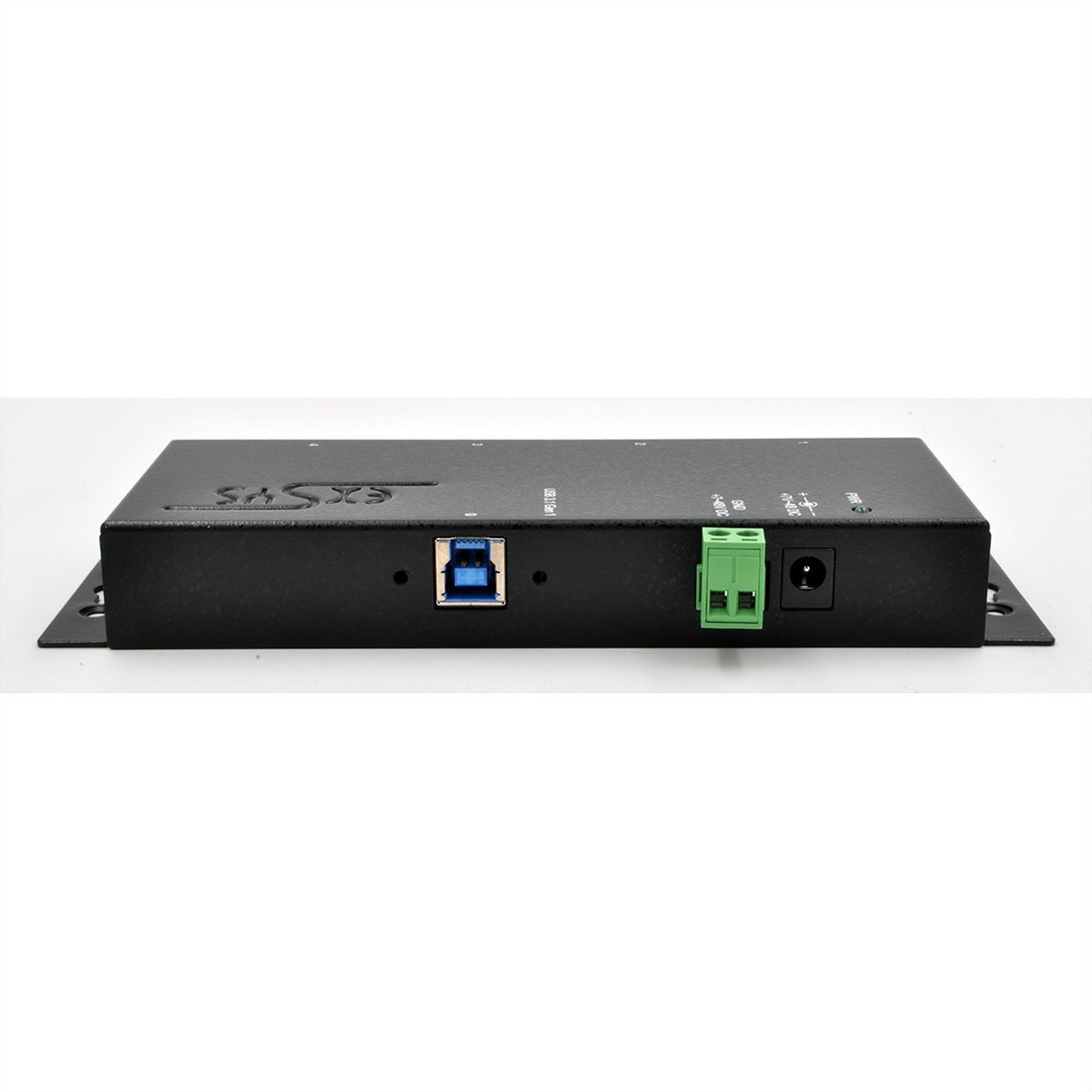 EXSYS EX-1183HMVS-2 Hub USB 3.2 Gen1 métal à 4 ports, protection de surtension 15KV ESD