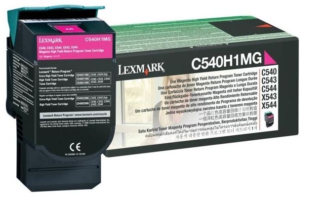 Lexmark C540H1MG Cartouche de toner Original Magenta 1 pièce(s)