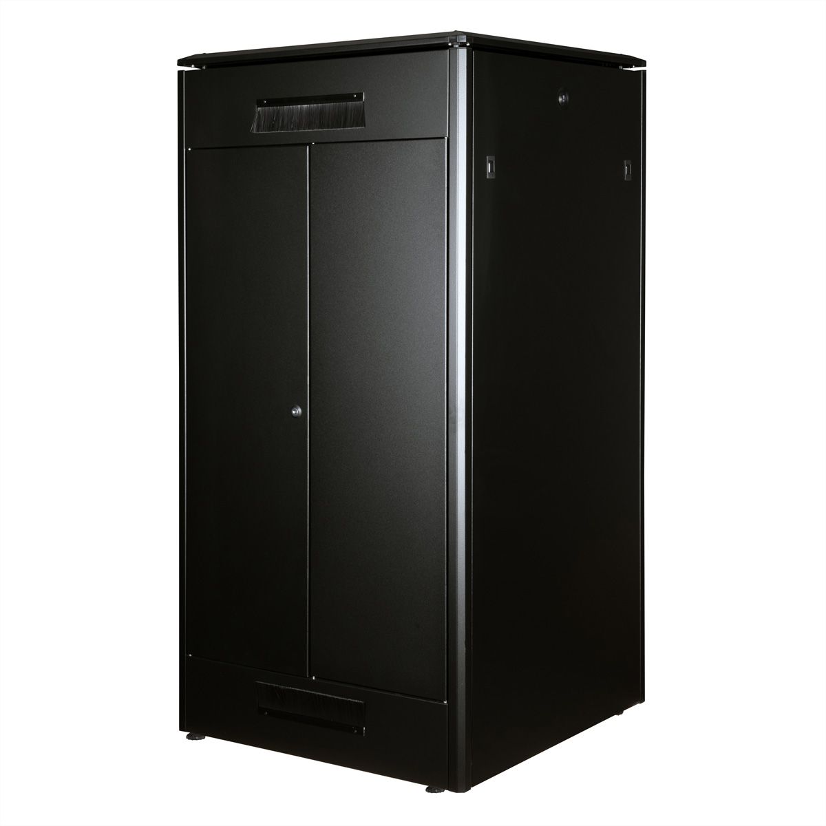 ROLINE 19" Baie réseau Pro 32U, 800x800 LxP Porte verre noir