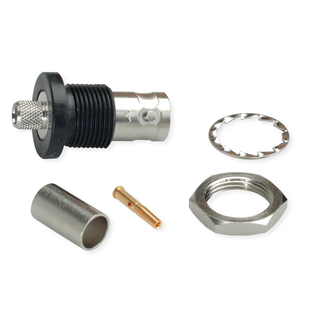 TELEGÄRTNER Prise de câble BNC 75 Ohm pour RG-59B/U isolé