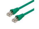 TELEGÄRTNER Cordon S/FTP, Cat.6A, LSOH, vert, 0,5 m