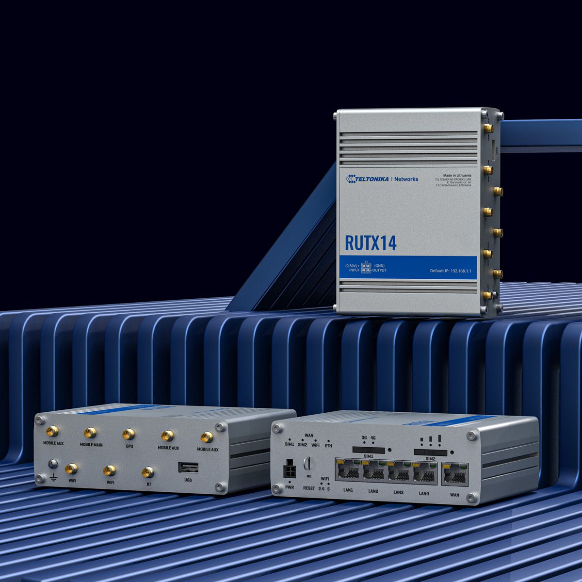 TELTONIKA RUTX14 LTE/4G CAT 12 Routeur industriel