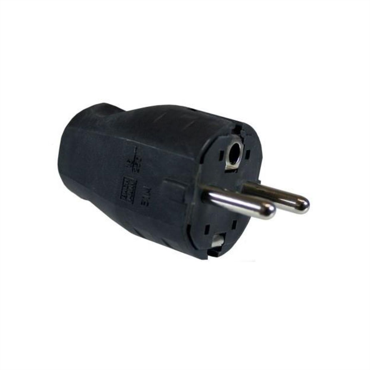 BACHMANN Connecteur à monter noir, noir