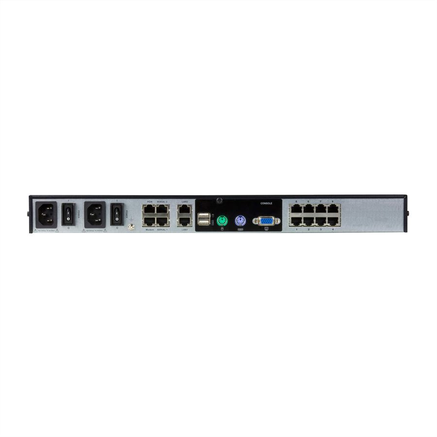 ATEN KN1108VA Switch KVM sur IP Cat5, 8 ports, 1 local/1 distant, support virtuel