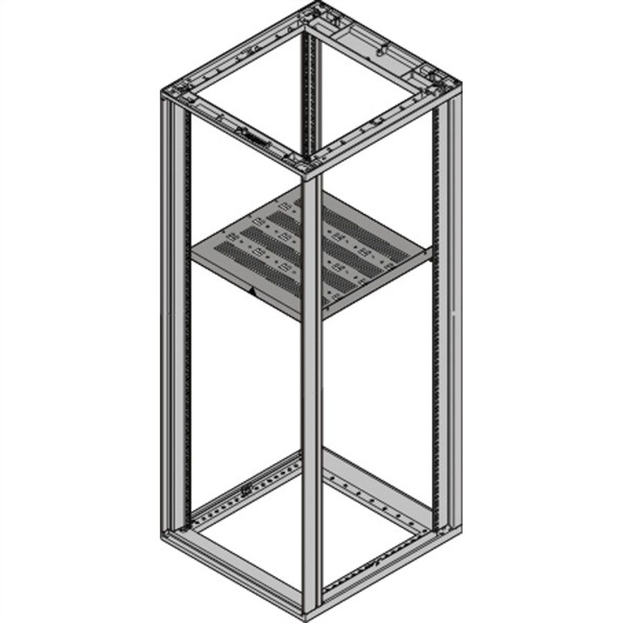 SCHROFF Novastar, étagère 19", fixe, 1 U 600W 800D