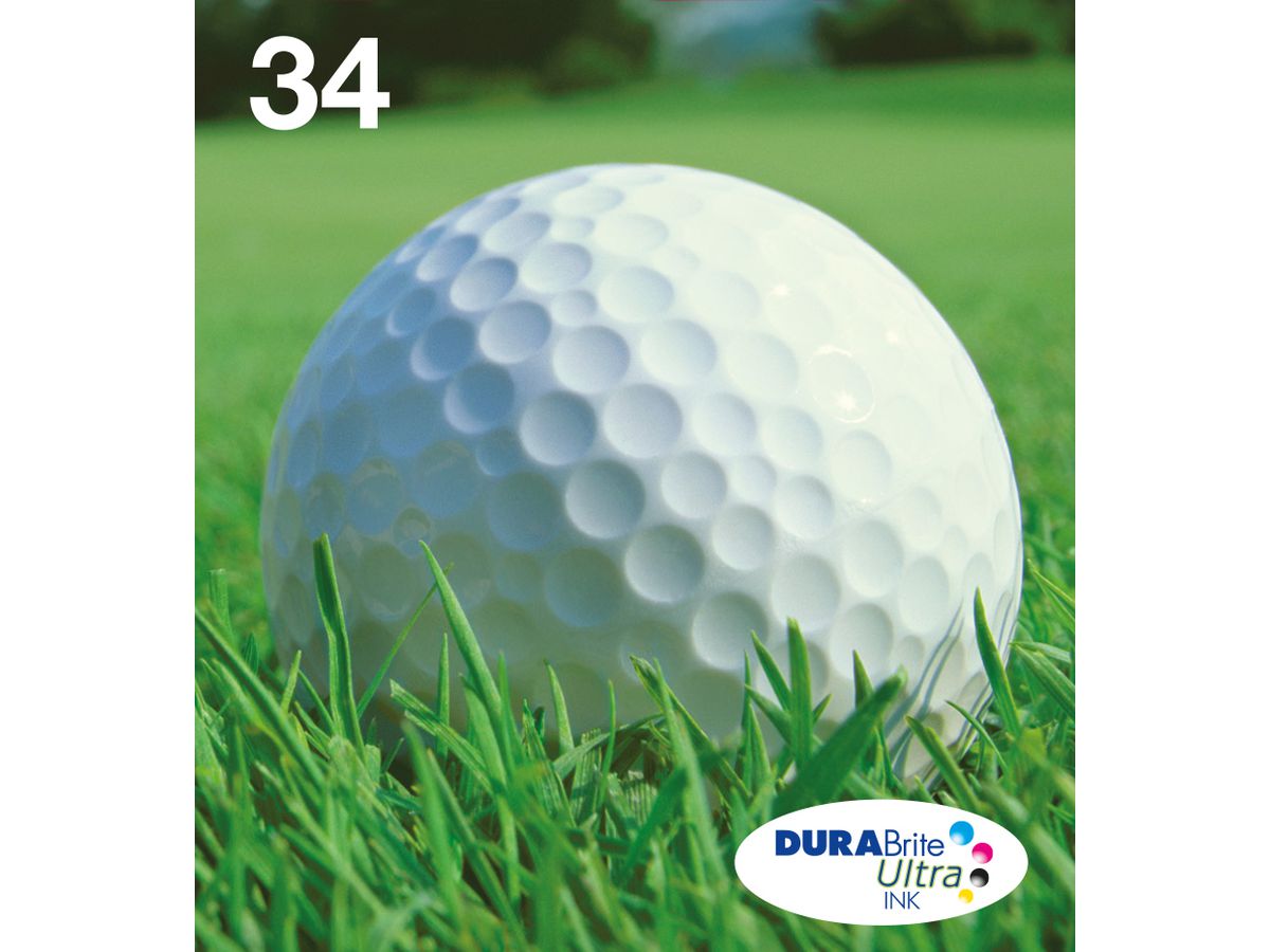 Epson Golf ball Multipack 4-clr 34 DURABrite Ultra Ink EasyMail