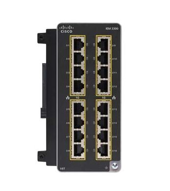 Cisco Catalyst IE3300 Géré L2 Gigabit Ethernet (10/100/1000) Noir