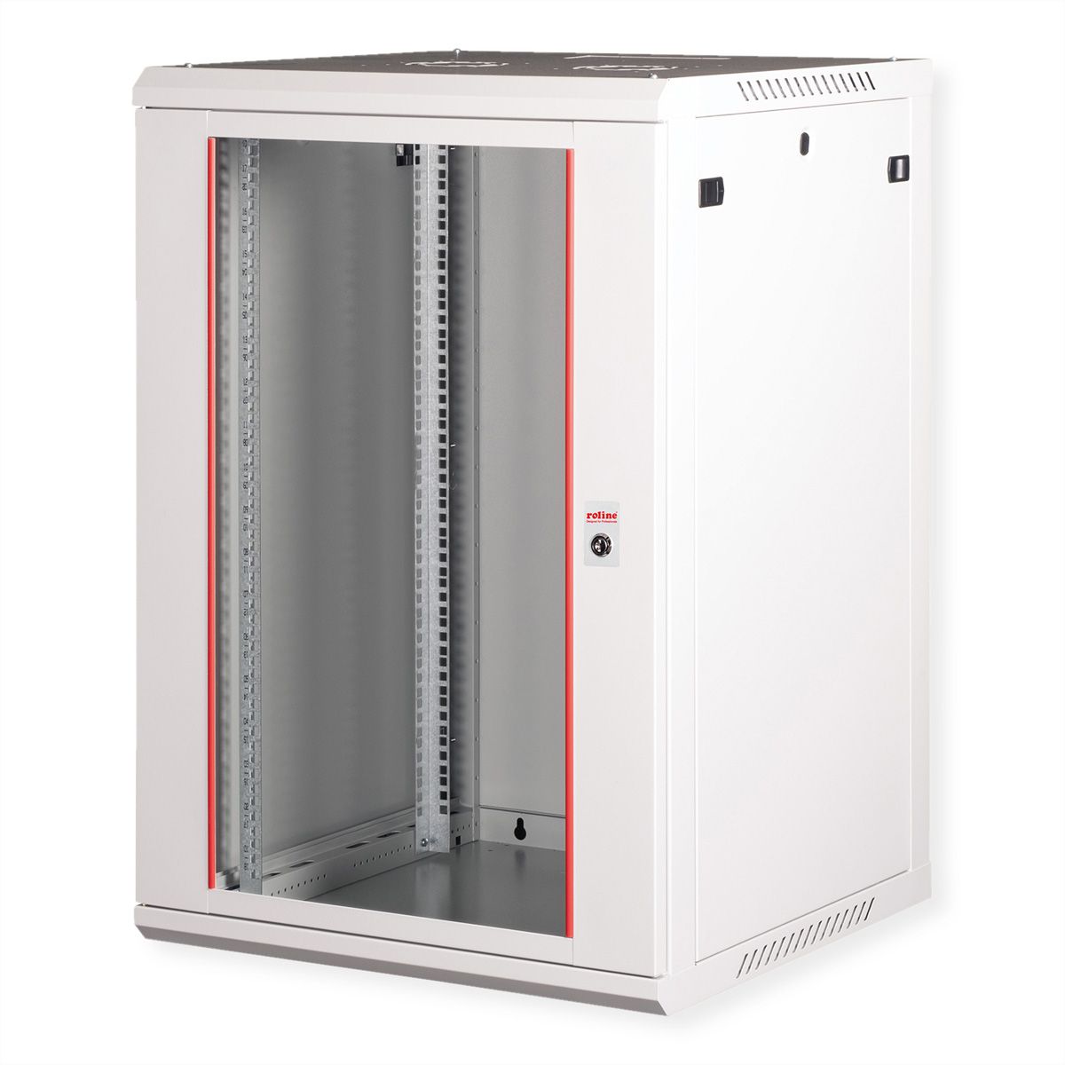 ROLINE 19" Boîtier mural Basic Plus 18U, 600x600 LxP gris