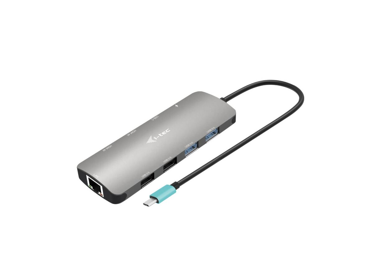i-tec USB-C Metal Nano 2x Display Docking Station + Power Delivery 100 W