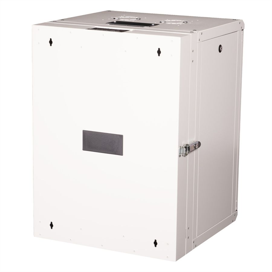 ROLINE 19" Boîtier mural Pro 16U, 600x600 LxP pivotant en 2 parties gris