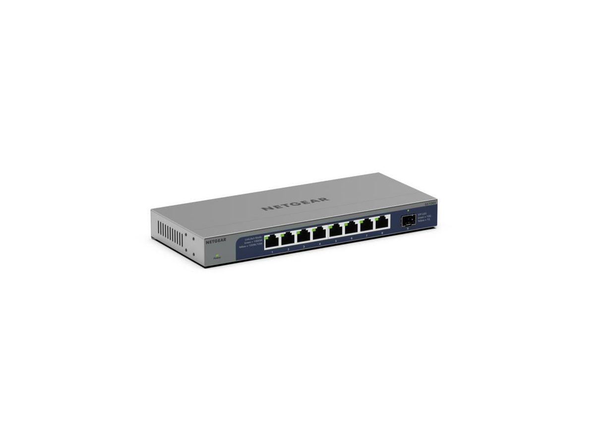 NETGEAR GS108X Non-géré L2 Gigabit Ethernet (10/100/1000) Gris