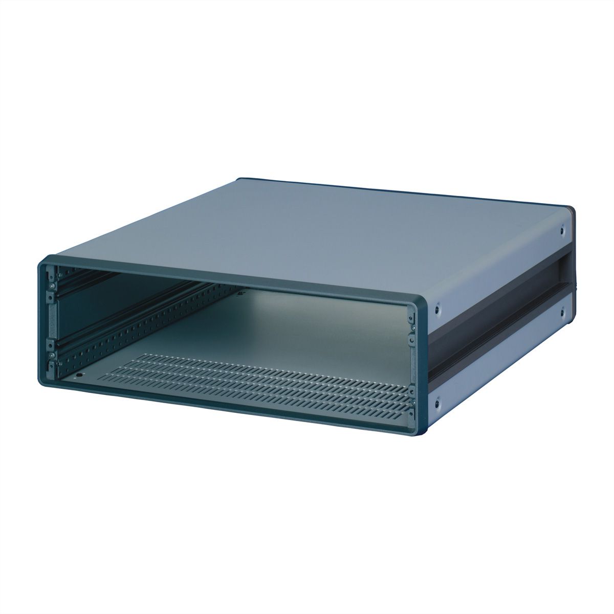 Coffret de bureau CompacPRO SCHROFF, non blindé, 6 U, 63 HP, 331 mm