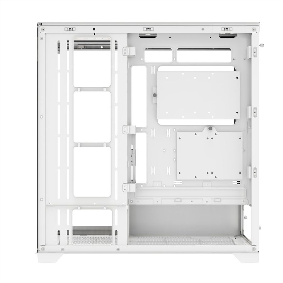 XILENCE Xilent Gleam X818.W.ARGB Gaming ATX PC blanc, Tour RGB ATX Midi