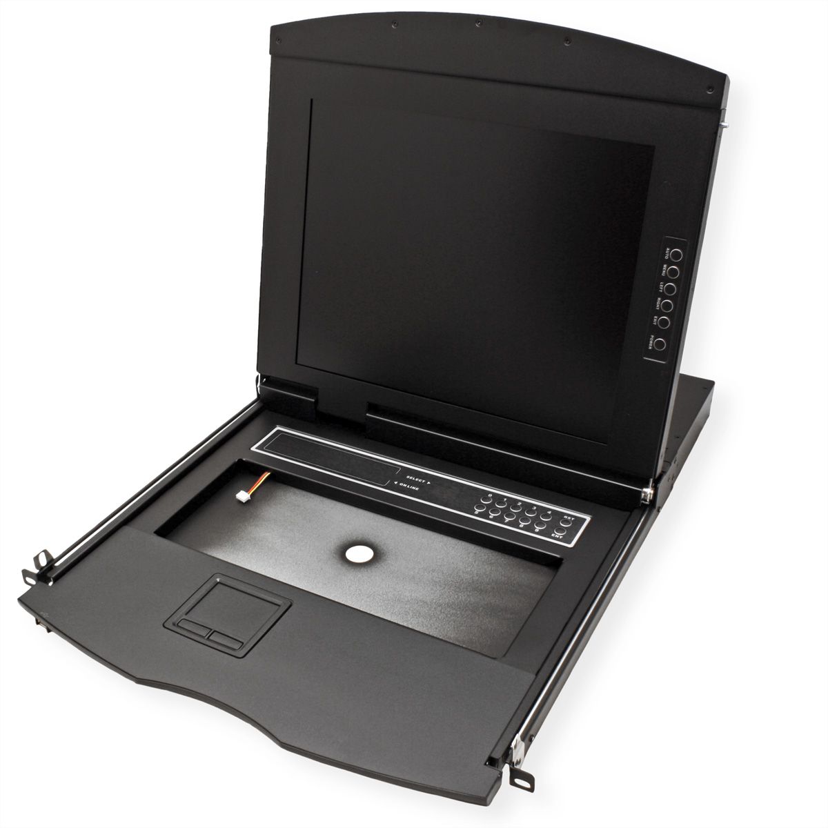 VALUE Switch KVM 19", 8 ports, 43 cm (17") TFT (4:3), VGA, USB, FR-Layout