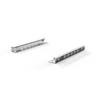 SCHROFF VARISTAR Glissières 25kg, pour profondeur de 600mm, 2 pièces