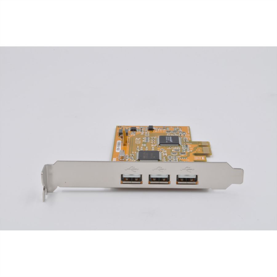 EXSYS EX-11053 Carte USB 2.0 PCIe à 3 ports