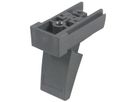 SCHROFF Pied basculant pour châssis, plastique, RAL 7016