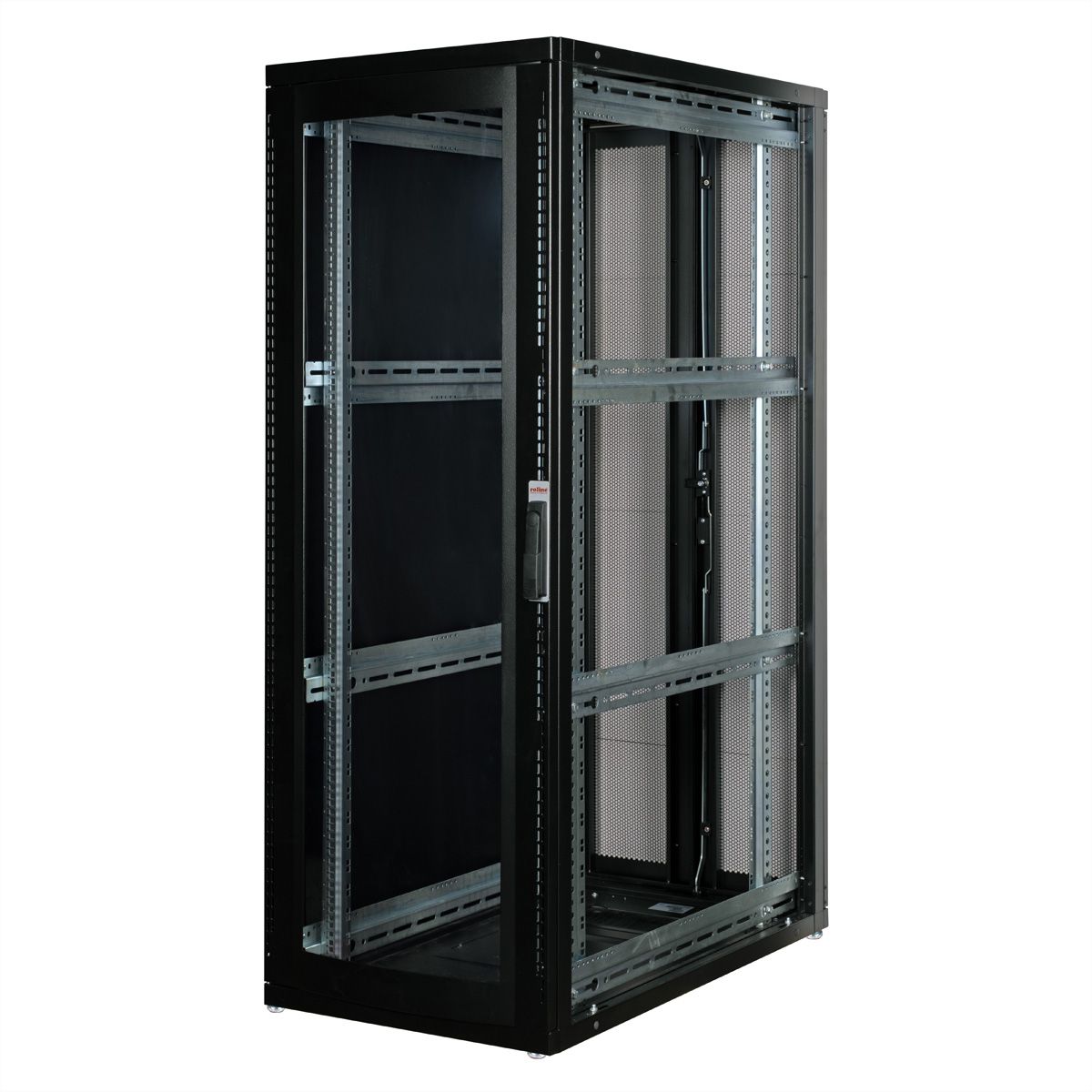 ROLINE 19" Baie serveur Pro 36U, 600x1000 LxP noir Plexiglas
