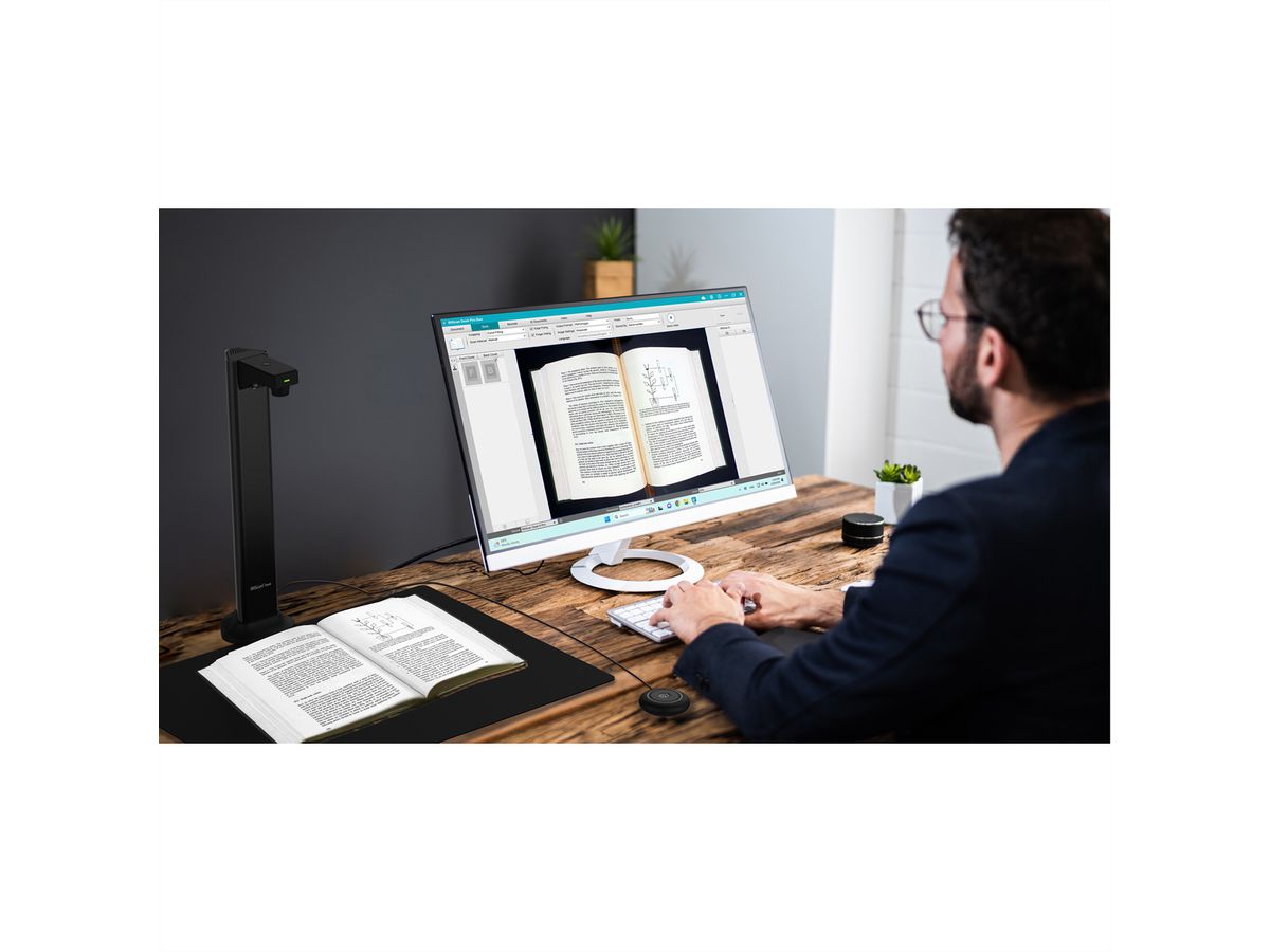 IRIScan Desk 7 Business A3 Scanner de documents, caméra scanner portable