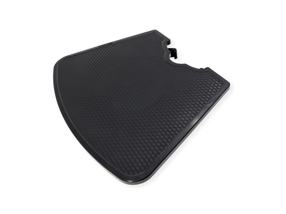 Support supplémentaire ROLINE Support LCD/TV sur roues, argent, jusqu'à 10kg, pour ROLINE 17.03.1260, noir