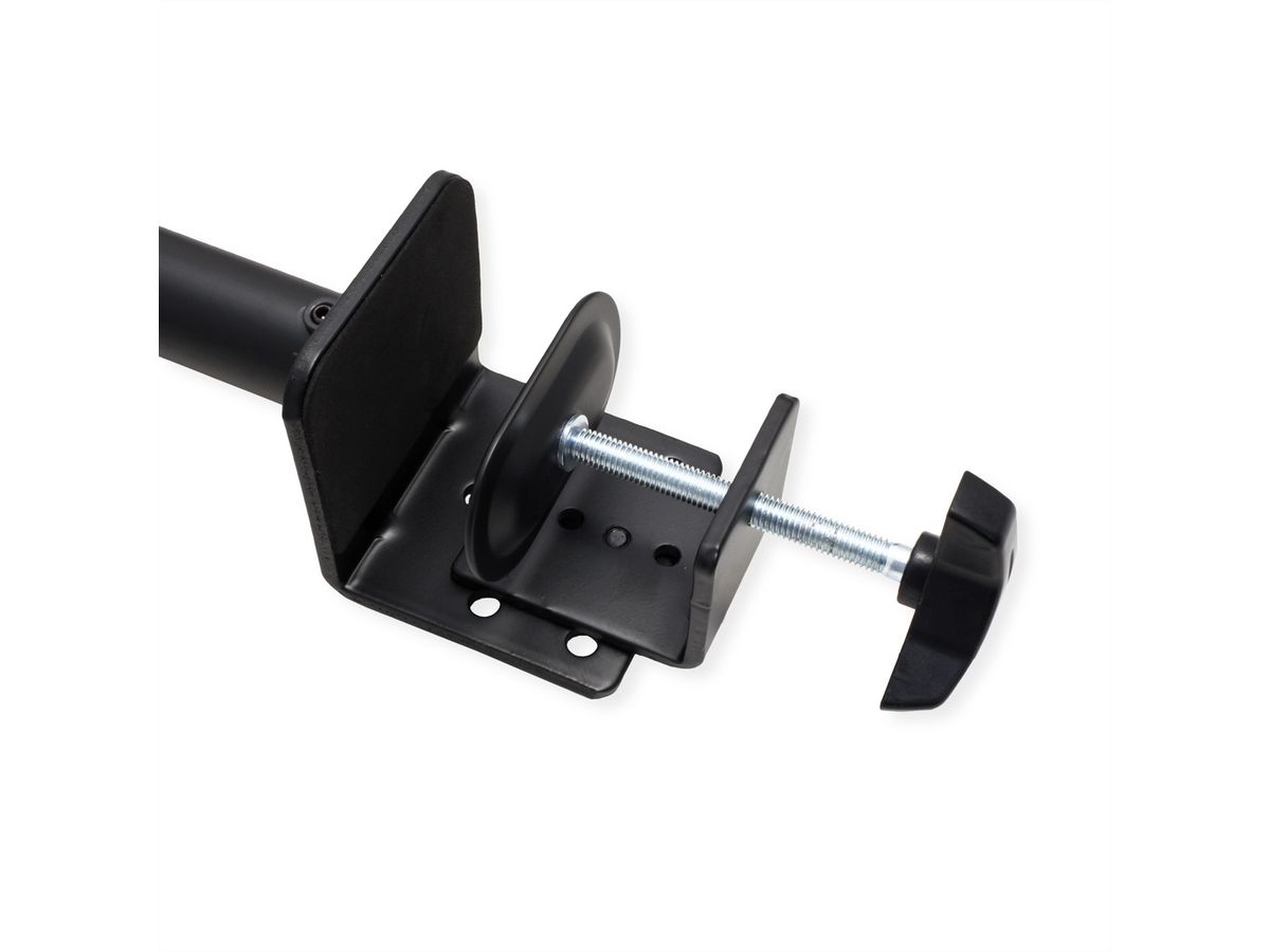 VALUE Support LCD lourd, montage sur bureau, 4 articulations, jusqu'à 20 kg