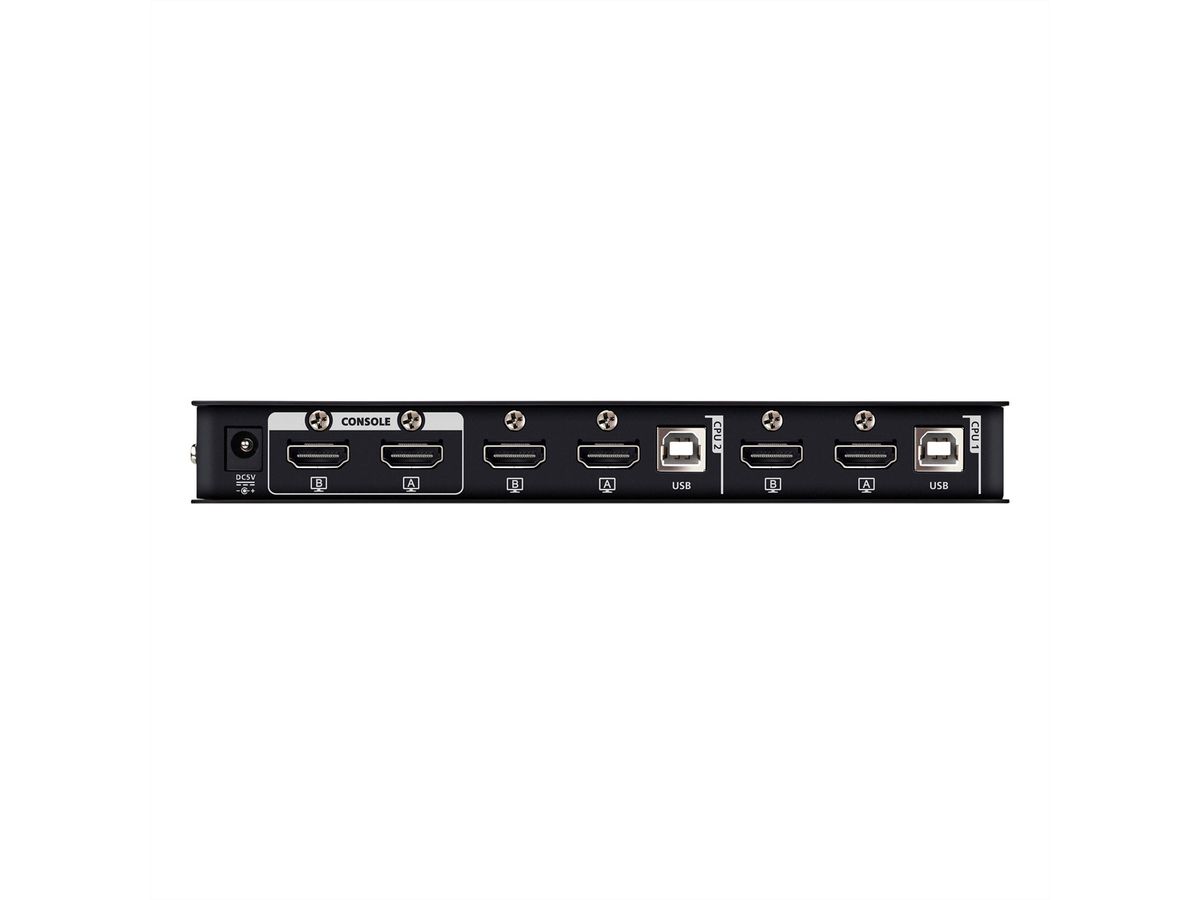 ATEN CS742H Commutateur KVMP™ double écran USB 4K HDMI à 2 ports