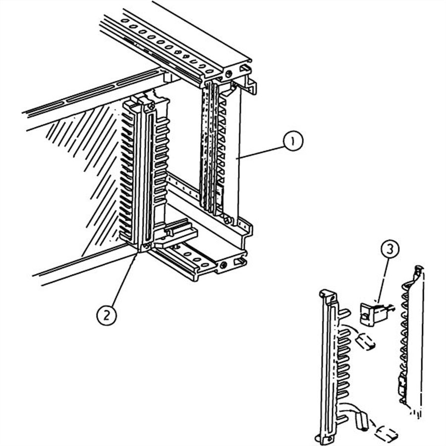 Broche de clavetage/codage pour connecteur SCHROFF