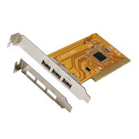 EXSYS EX-1083 Carte USB 2.0 PCI à 3 ports