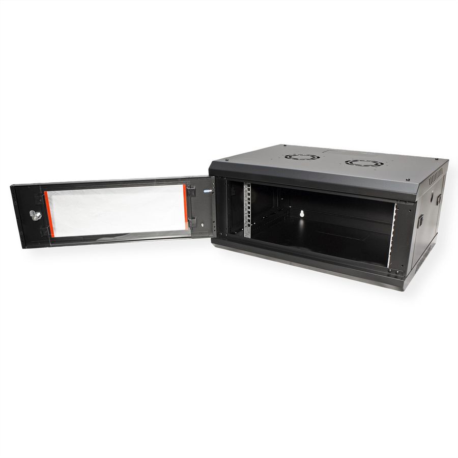 ROLINE 19" Boîtier mural Basic Plus 4U, 600x450 LxP noir