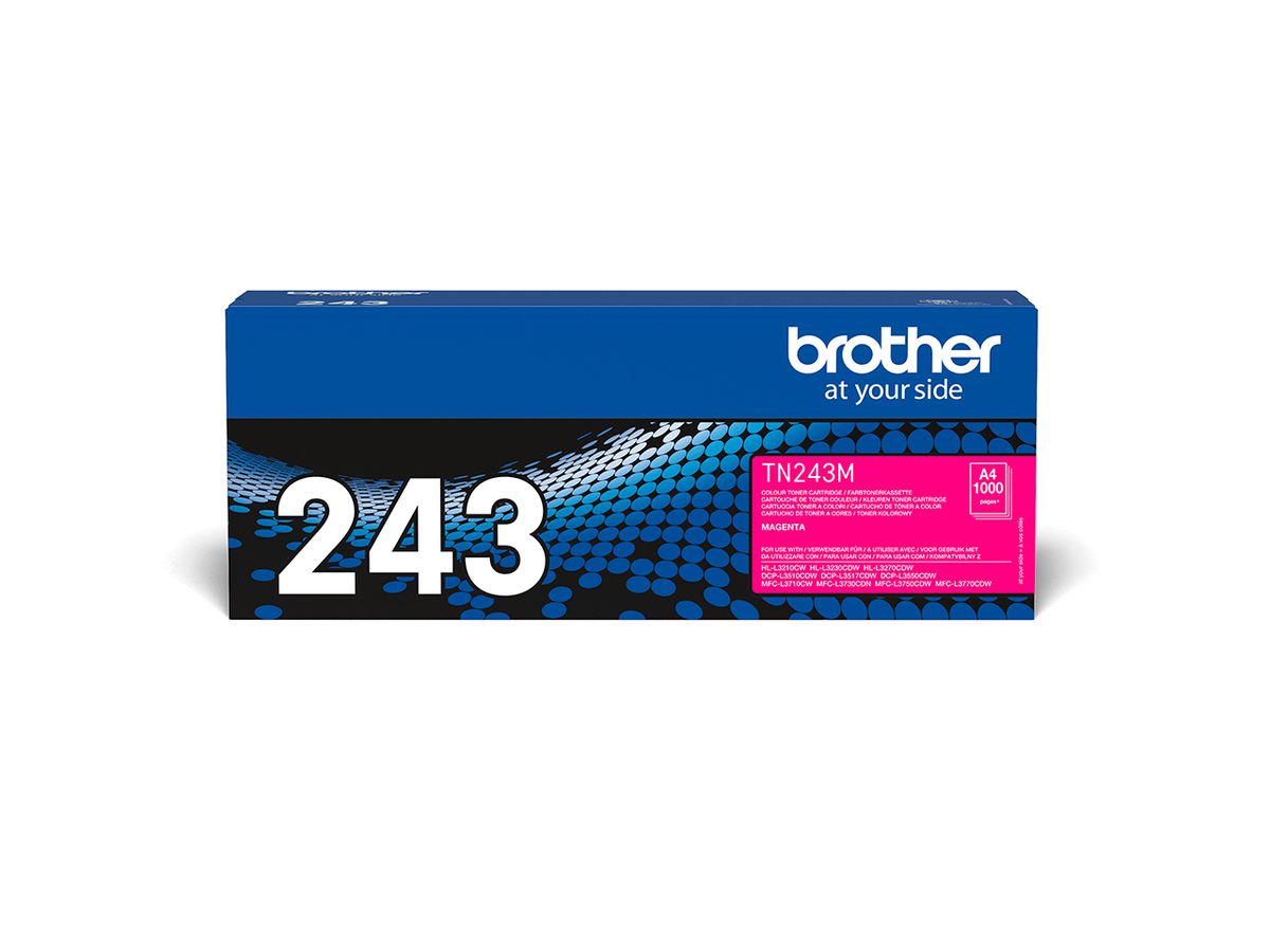 Brother TN-243M Cartouche de toner Original Magenta 1 pièce(s)