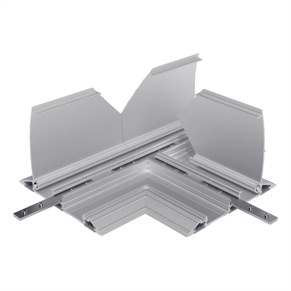 DATAFLEX Addit protège-câbles, raccord en T 462, argent