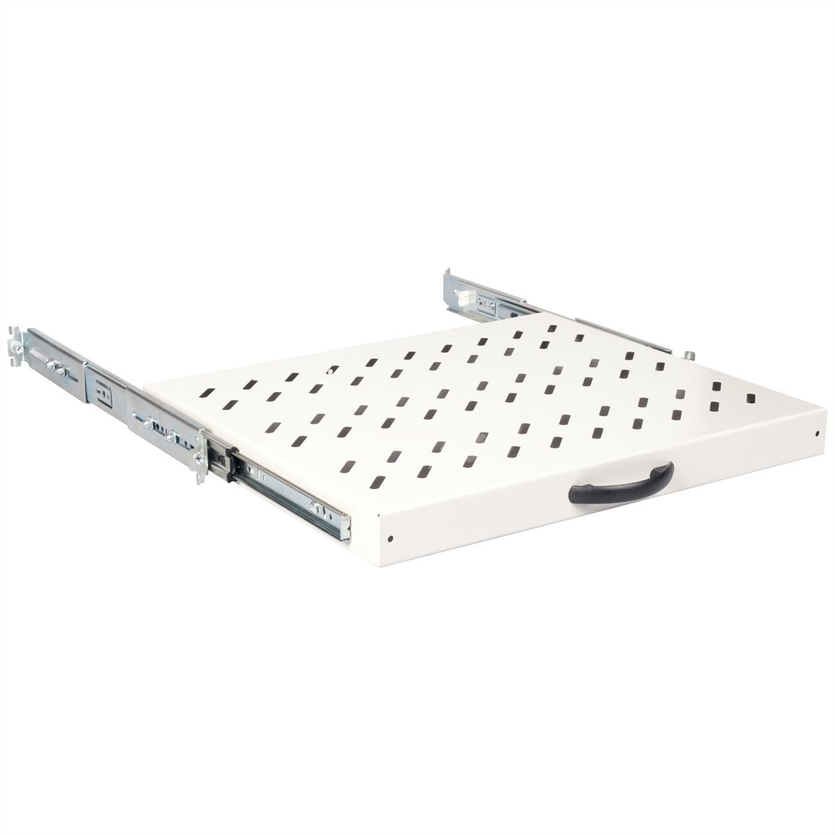 ROLINE 19" Etagère 1U, extractible 350P 25 kg gris