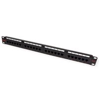 ROLINE Panneau de brassage 19" Cat.5e (Classe D) UTP, 24 ports, noir