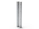 SCHROFF EuropacPRO 19" Support pour joint en acier inoxydable, type F, trous pour poignée, 9 U