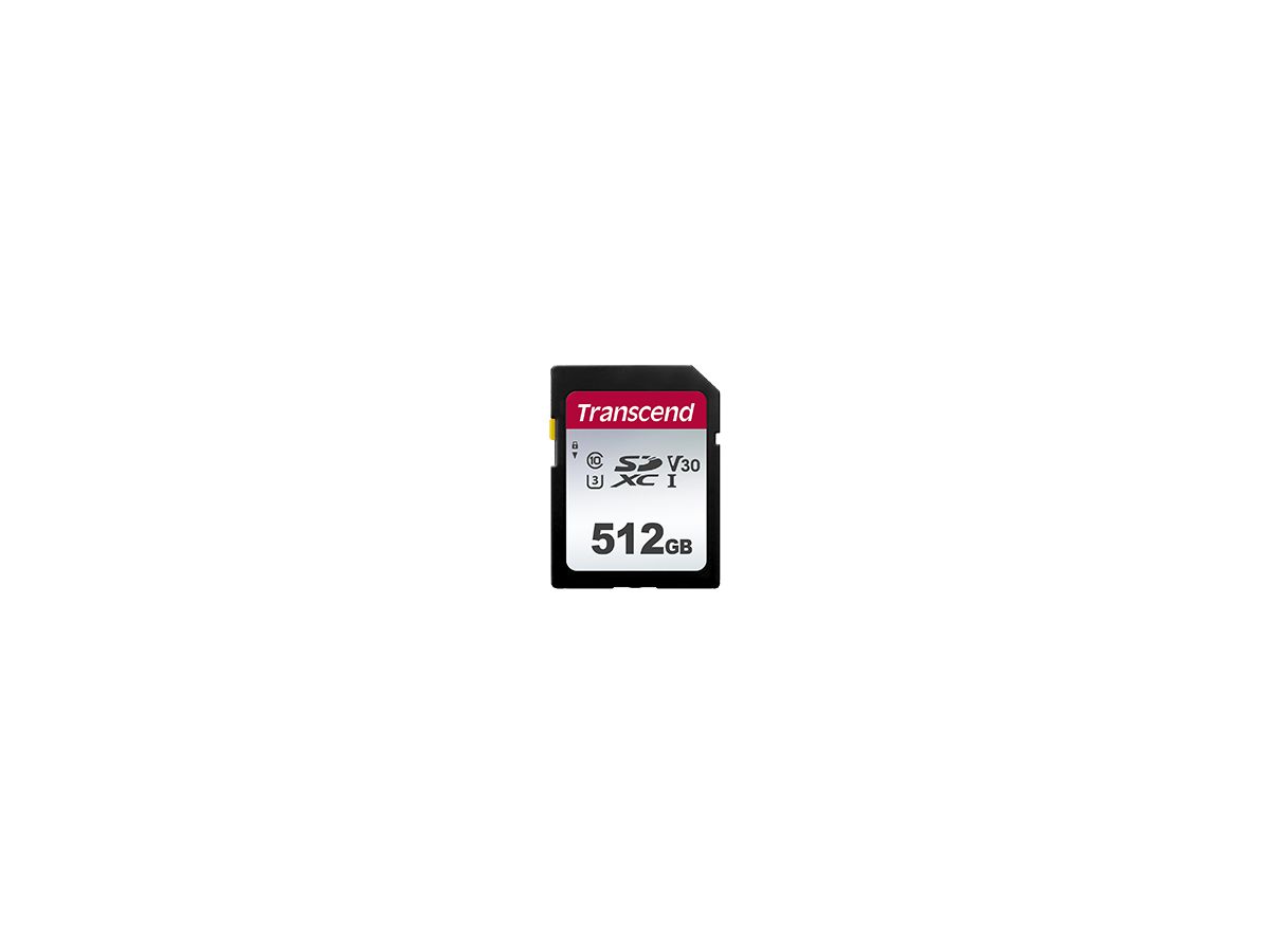 Transcend 300S mémoire flash 512 Go SDXC Classe 10 NAND