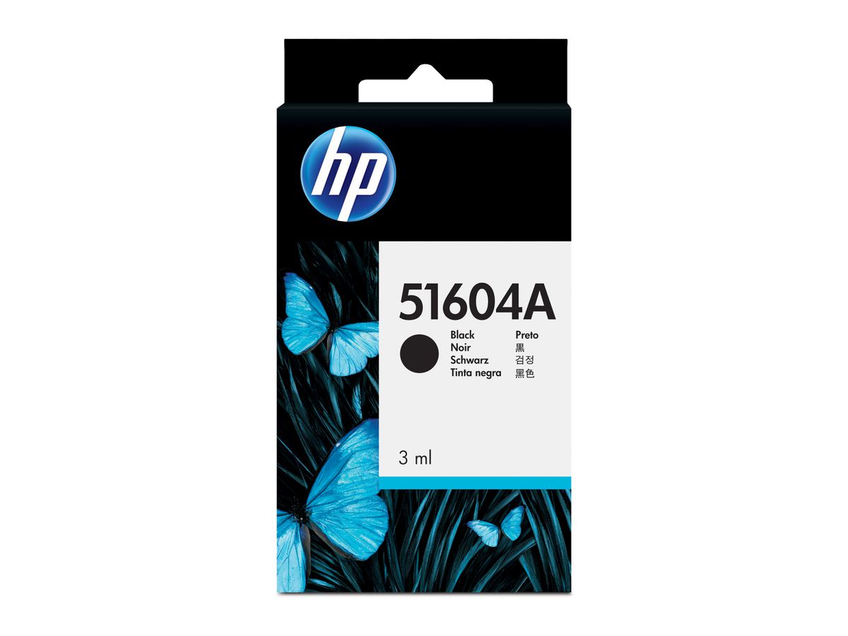 HP Cartouche d'impression noir pour papier ordinaire
