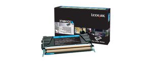 Lexmark X748H1CG Cartouche de toner Original Cyan 1 pièce(s)
