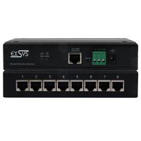 EXSYS EX-61008 Ethernet vers 8x RS-232/422/485